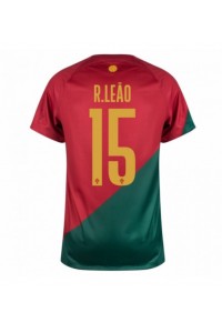 Portugal Rafael Leao #15 Fotballdrakt Hjemme Klær VM 2022 Korte ermer